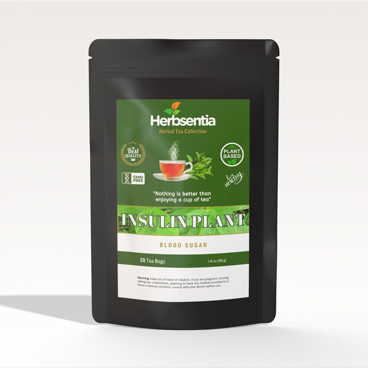 Herbsentia Insulin Plant Tea - (Premium)