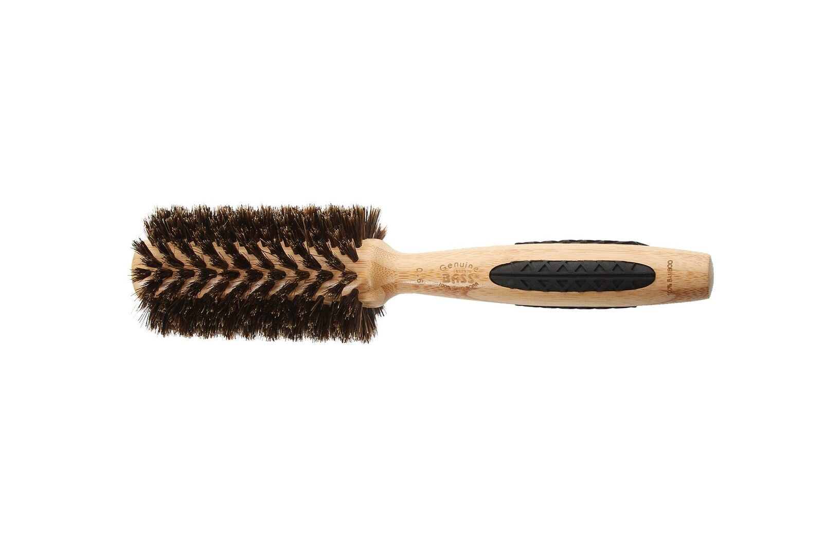 Bass Brushes Medium round Hairbrush 100% Natural Boar Bristles Medium to Long