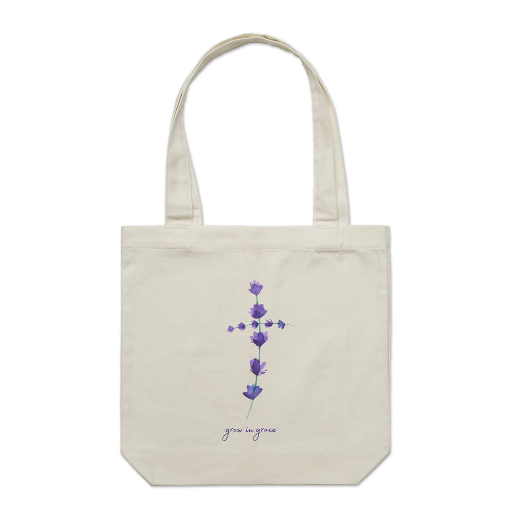 Grow in Grace Tote Bag