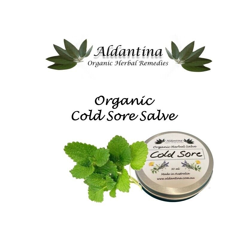 Organic Lemon Balm - Licorice Cold Sore Salve >30Ml<