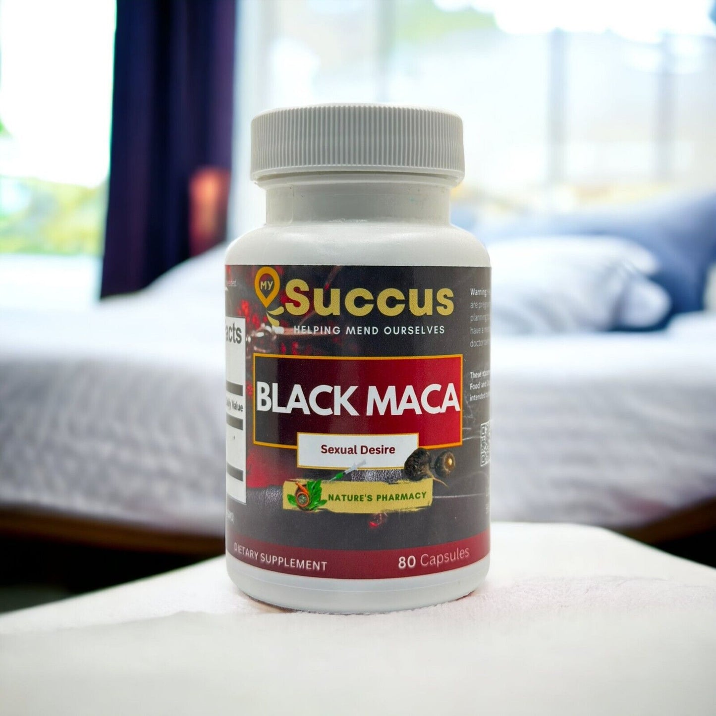 Black Maca Capsules - Potent