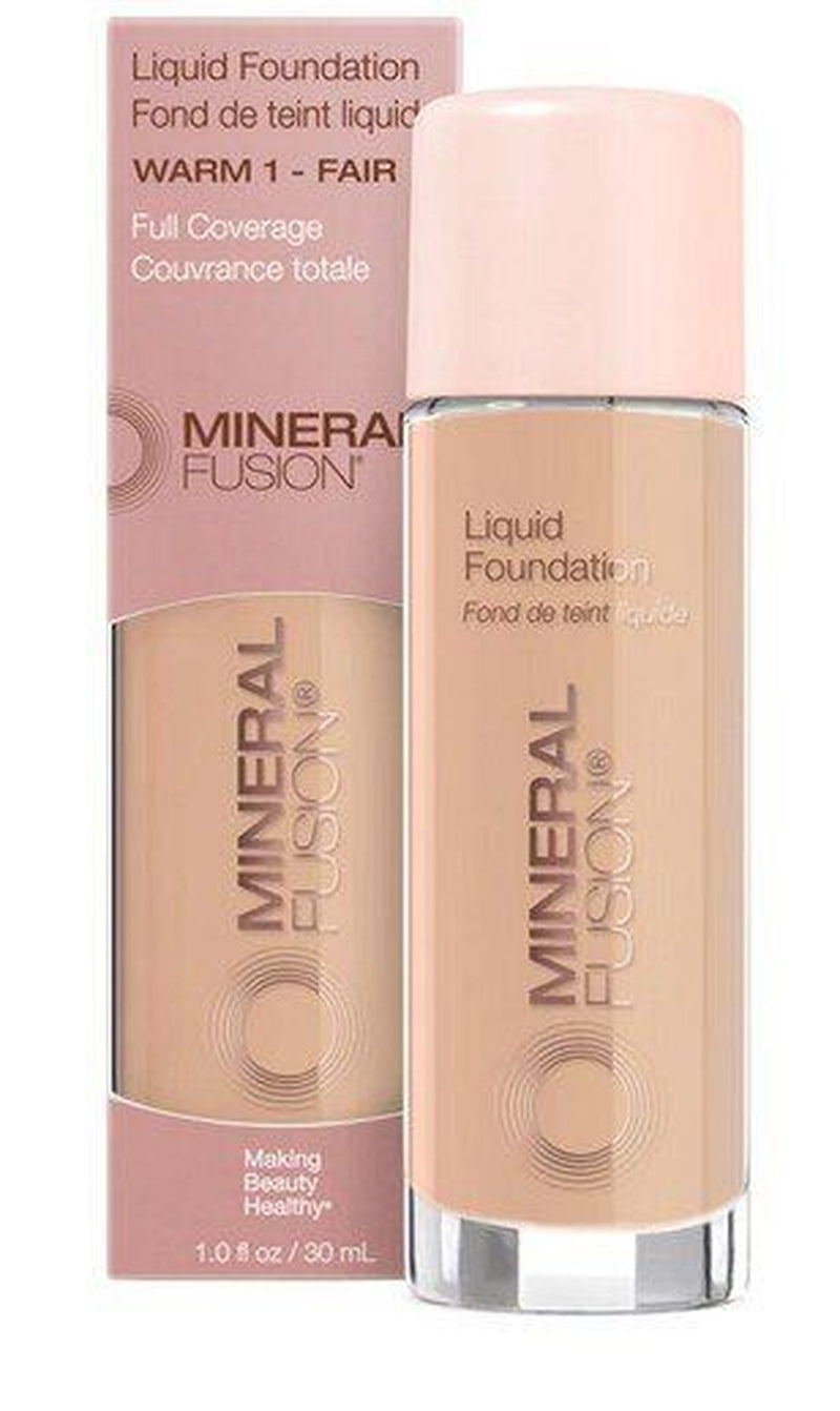 Mineral Fusion Liquid Foundation Warm 1 1 Oz Liquid