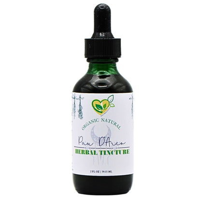 Pau D'Arco Tincture Liquid Herbal Drops Plant-Base Immune Detox 2 OZ BOTTLE