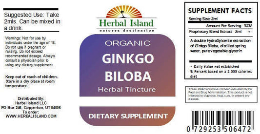 Ginkgo Biloba Extract - Alcohol Free