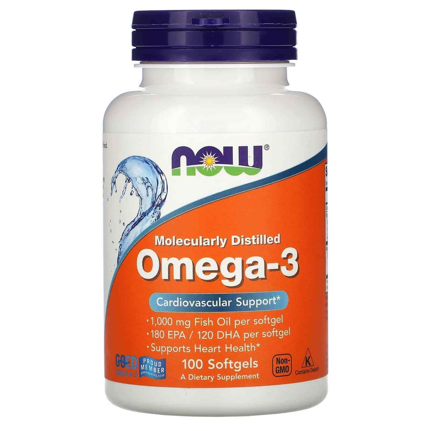 Omega-3 (Omega-3, EPA, DHA) 100 Softgels