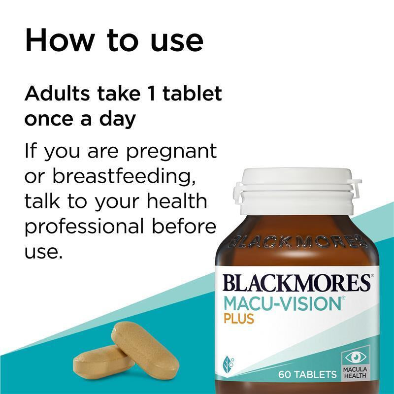 Blackmores Macu Vision plus 60 Tablets