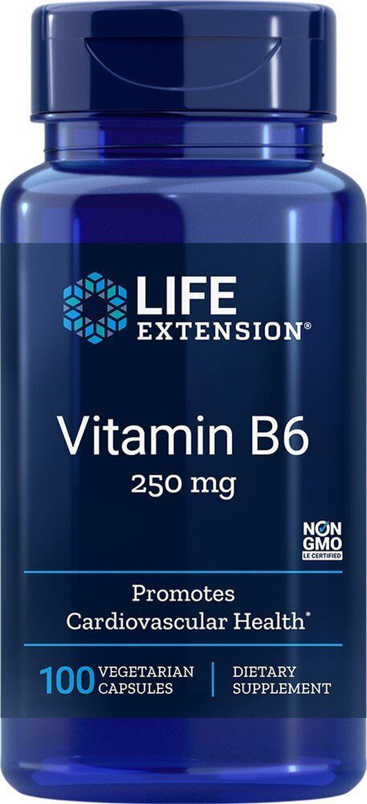 Life Extension Vitamin B6 250Mg 100 Vegcap