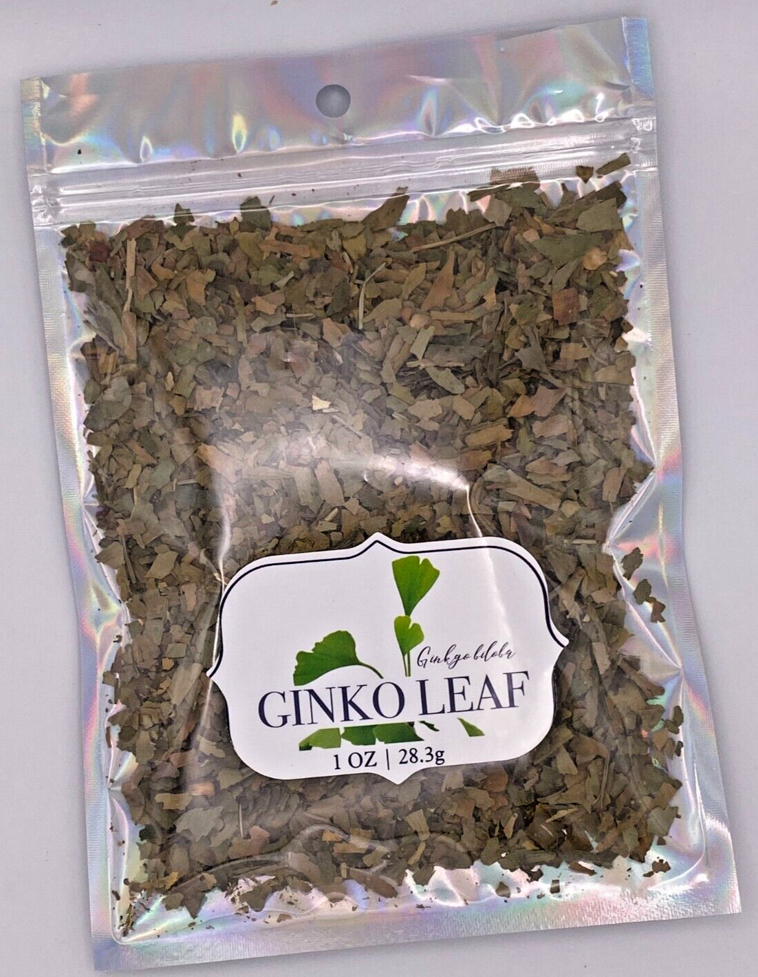 Ginkgo Leaf Cut & Sifted Ginkgo Biloba Organic Herb Natural 28.3G 1 OZ Memory