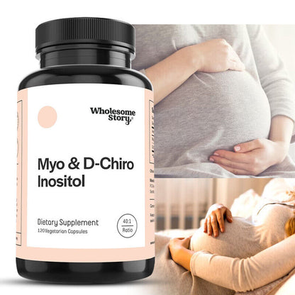 Wholesome Story Myo & D-Chiro Inositol - Equilibrio Hormonal Y Ovario Saludable