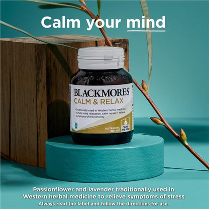 Blackmores Calm & Relax 60 Tablets