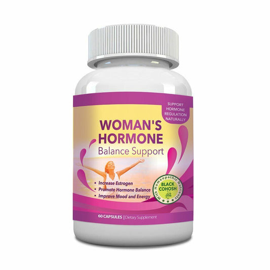 100% Hormone Balance Premenstrual Menopause Relief Dietary Caps Free Ship