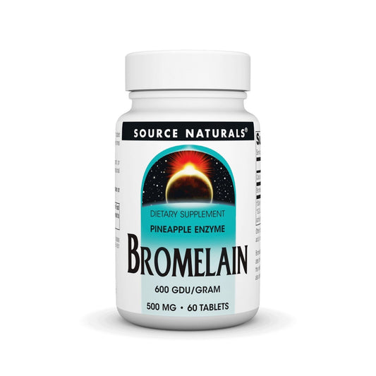 Source Naturals, Inc. Bromelain 500Mg 60 Tablet