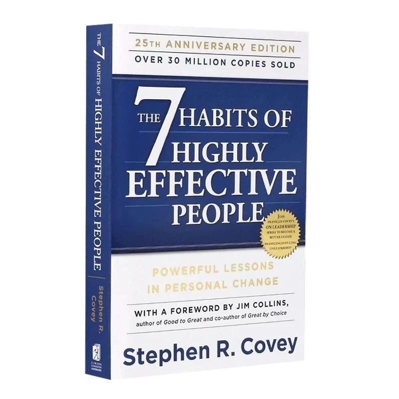 The 7 Habits of Highly Effective People English Original Book by Stephen R. Covey Professional Management Reading Book