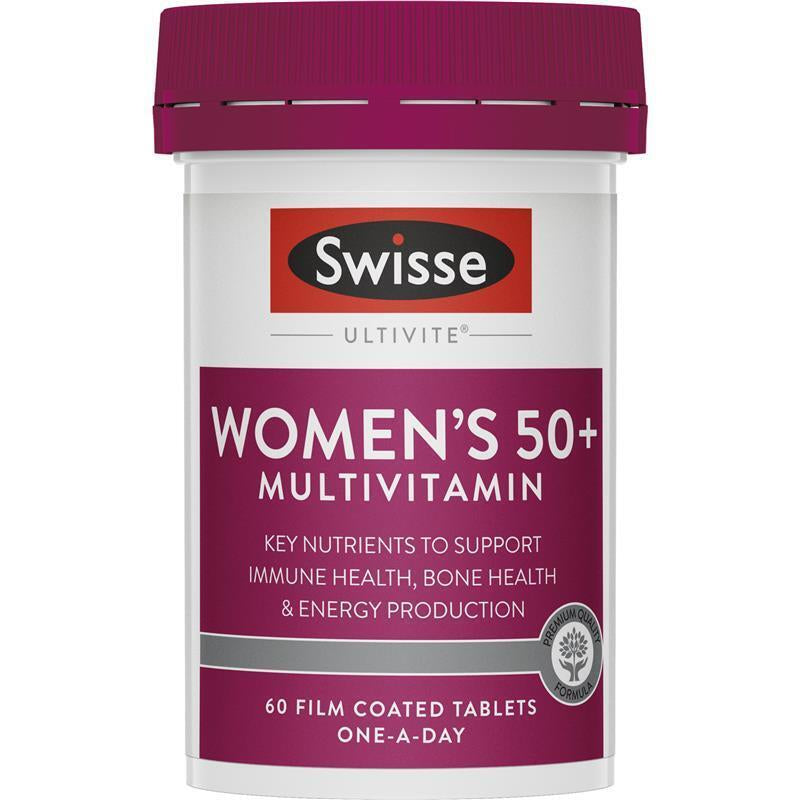 Swisse Womens Multivitamin 50+ 60 Tablets