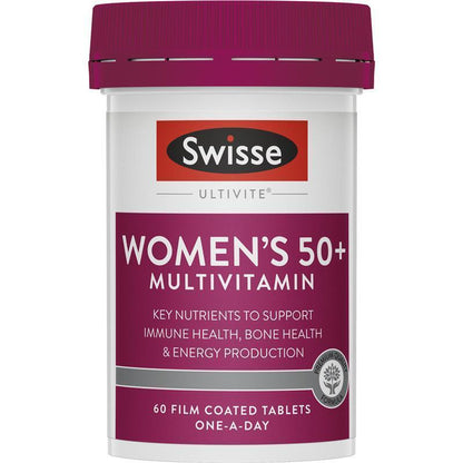 Swisse Womens Multivitamin 50+ 60 Tablets