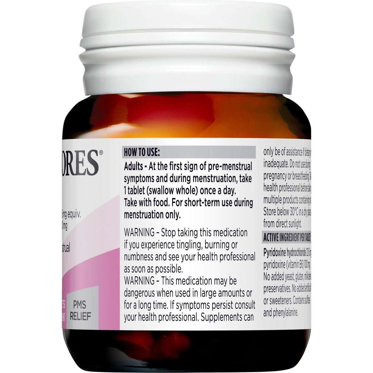 Blackmores Vitamin B6 100Mg 40 Tablets New