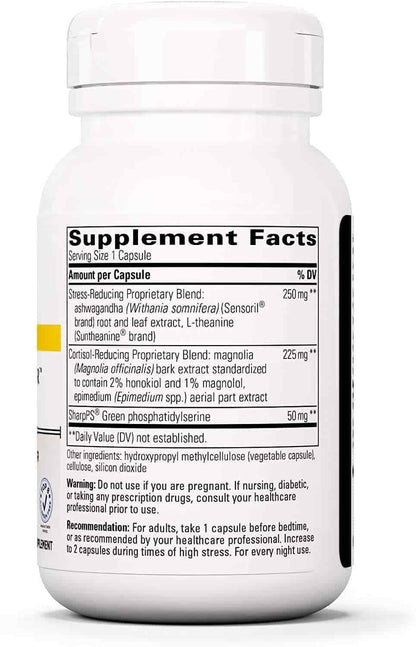 INTEGRATIVE THERAPEUTICS Cortisol Manager (Allergen Free) 30 Capsules