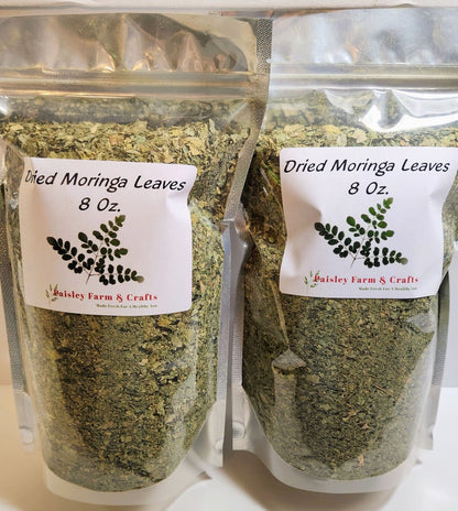 Dried Moringa Leaves Paisley Farm and Crafts - 3 Sizes Available