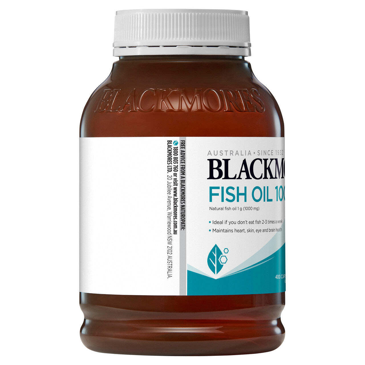 Blackmores Odourless Fish Oil 1000Mg 400 Capsules