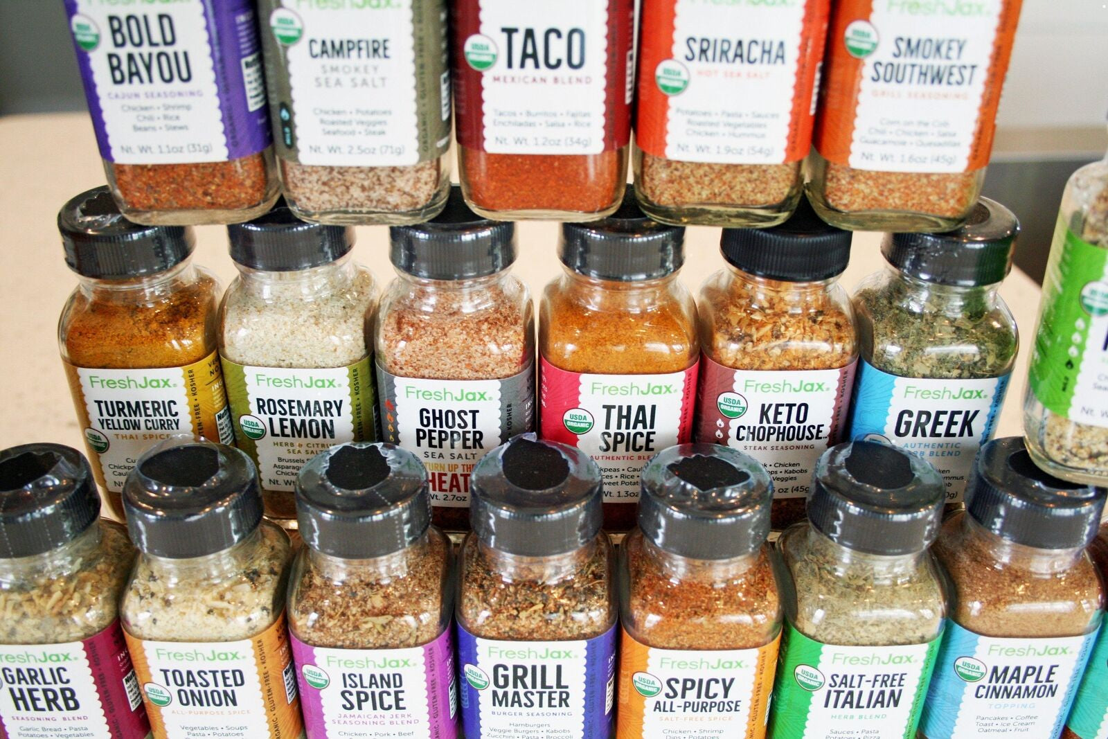 Organic Seasonings Gift Set - 25 Pack Starter Collection