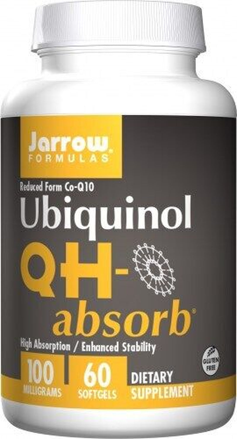 JARROW FORMULAS Ubiquinol Qh-Absorb 100Mg 60 Softgels