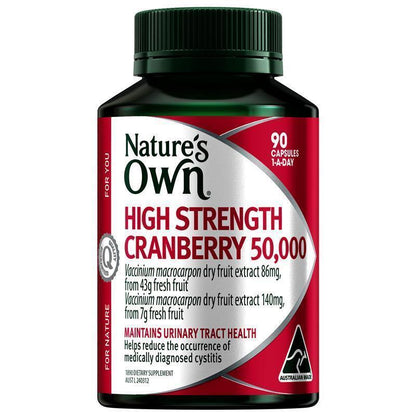 Nature'S Own High Strength Cranberry 50000 90 Capsules