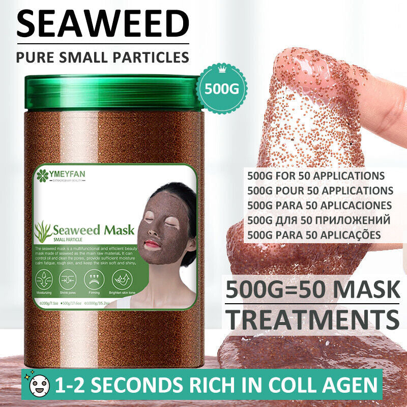 Pure Small Particle Seaweed Algae Collagen Facial Mask Hyrdating