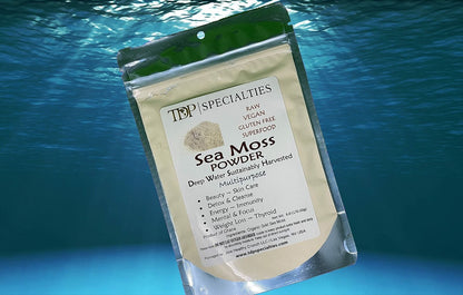 Raw Organic Deepwater Harvested Sea Moss Powder 6 Ounce