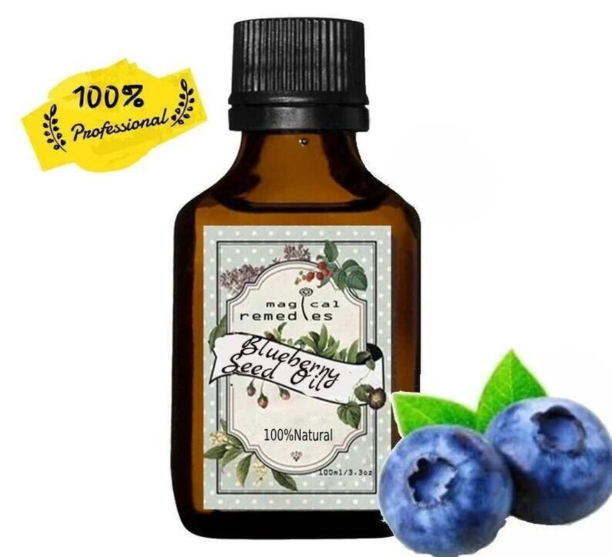 Pure Blueberry Seed Oil 30Ml. Cold Pressed.