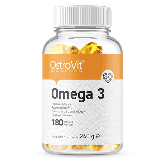 OSTROVIT Omega 3 (EPA DHA + Vitamin E) 180 Capsules