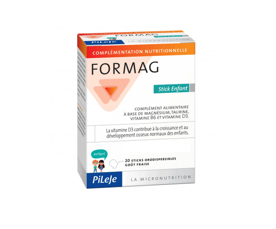 Pileje FORMAG for Children (Memory and Focus) 20 Strawberry Sachets