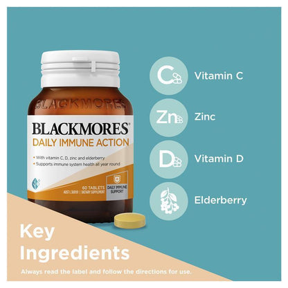 Blackmores Daily Immune Action 60 Tablets