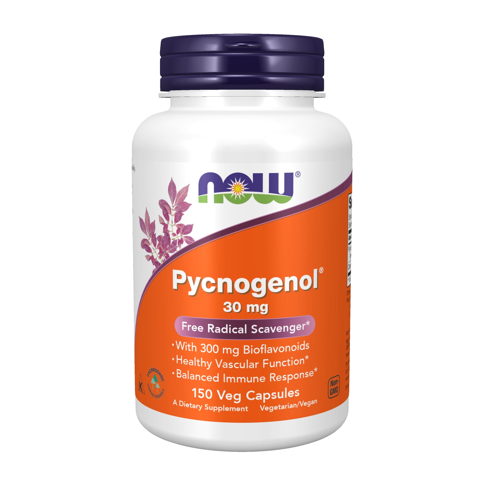 NOW Foods Pycnogenol, 30 Mg, 150 Veg Capsules