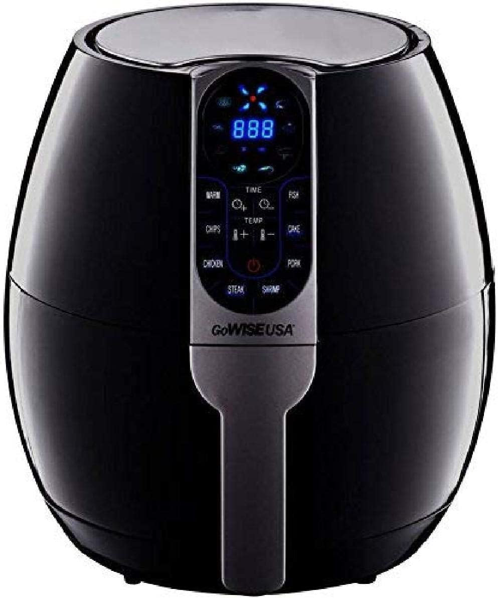 3.7-Quart Programmable Air Fryer with 8 Cook Presets