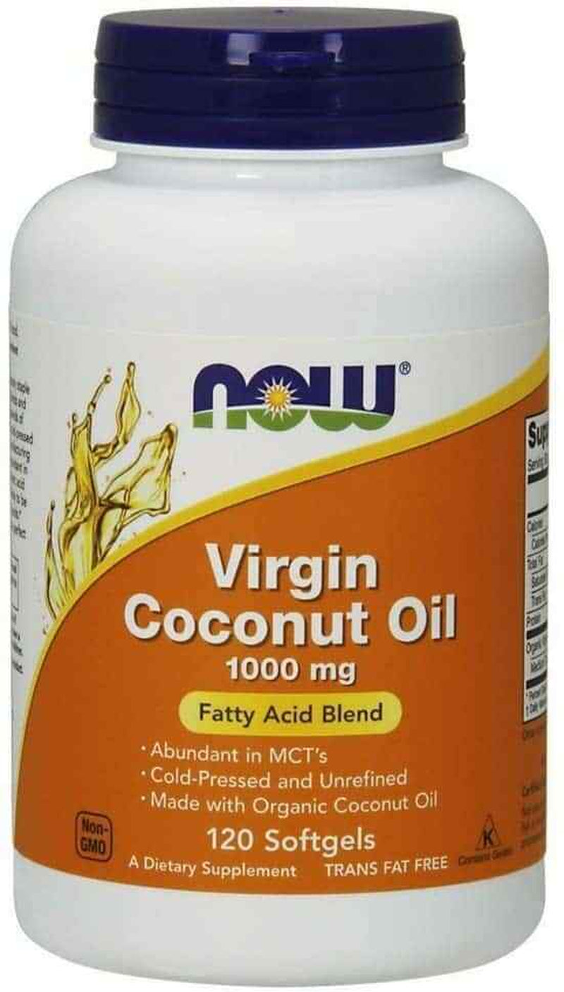 Virgin Coconut Oil 1000Mg 120 Softgels Fatty Acid Blend