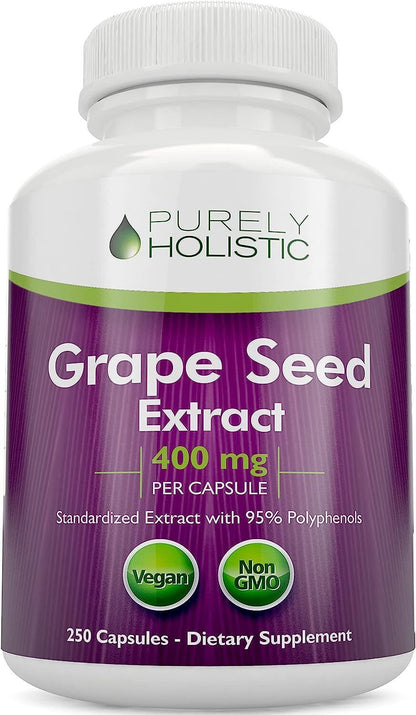 Grape Seed Extract 400 Mg Vegan Capsules