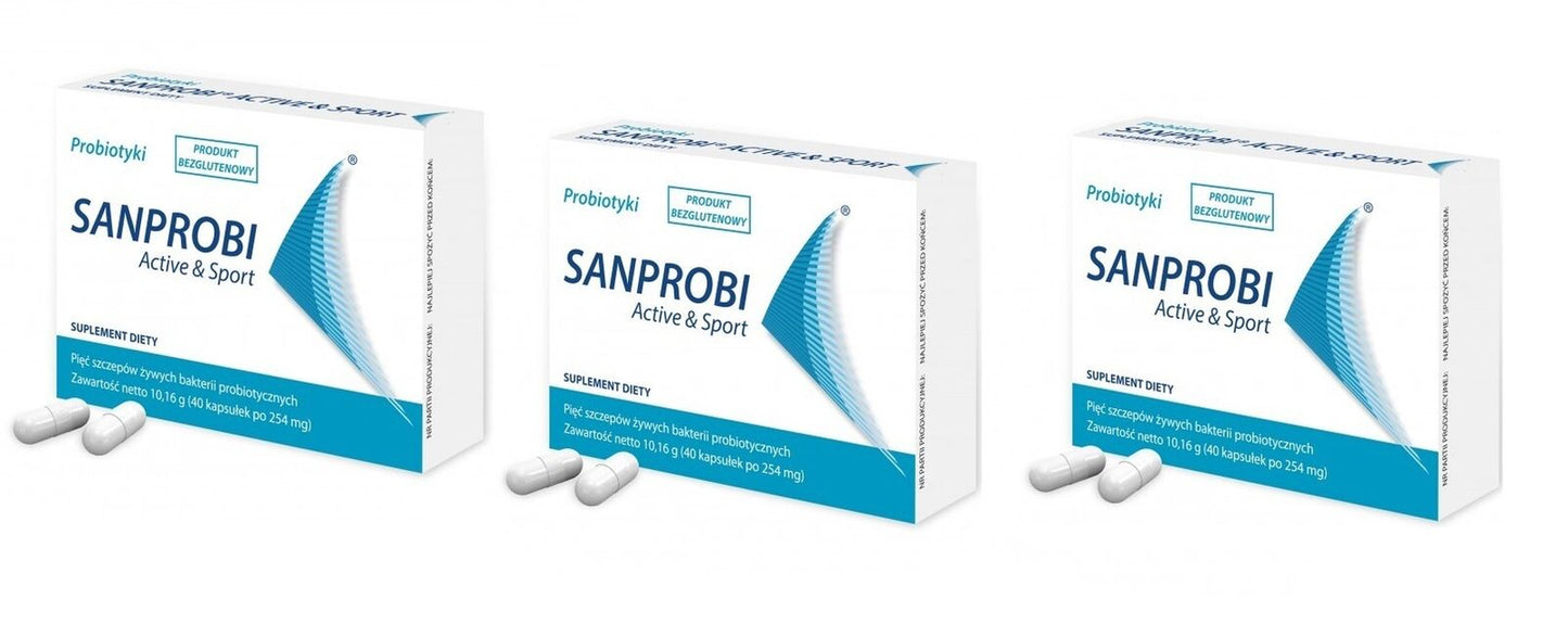 SANPROBI Active and Sport (Probiotic) Capsules   