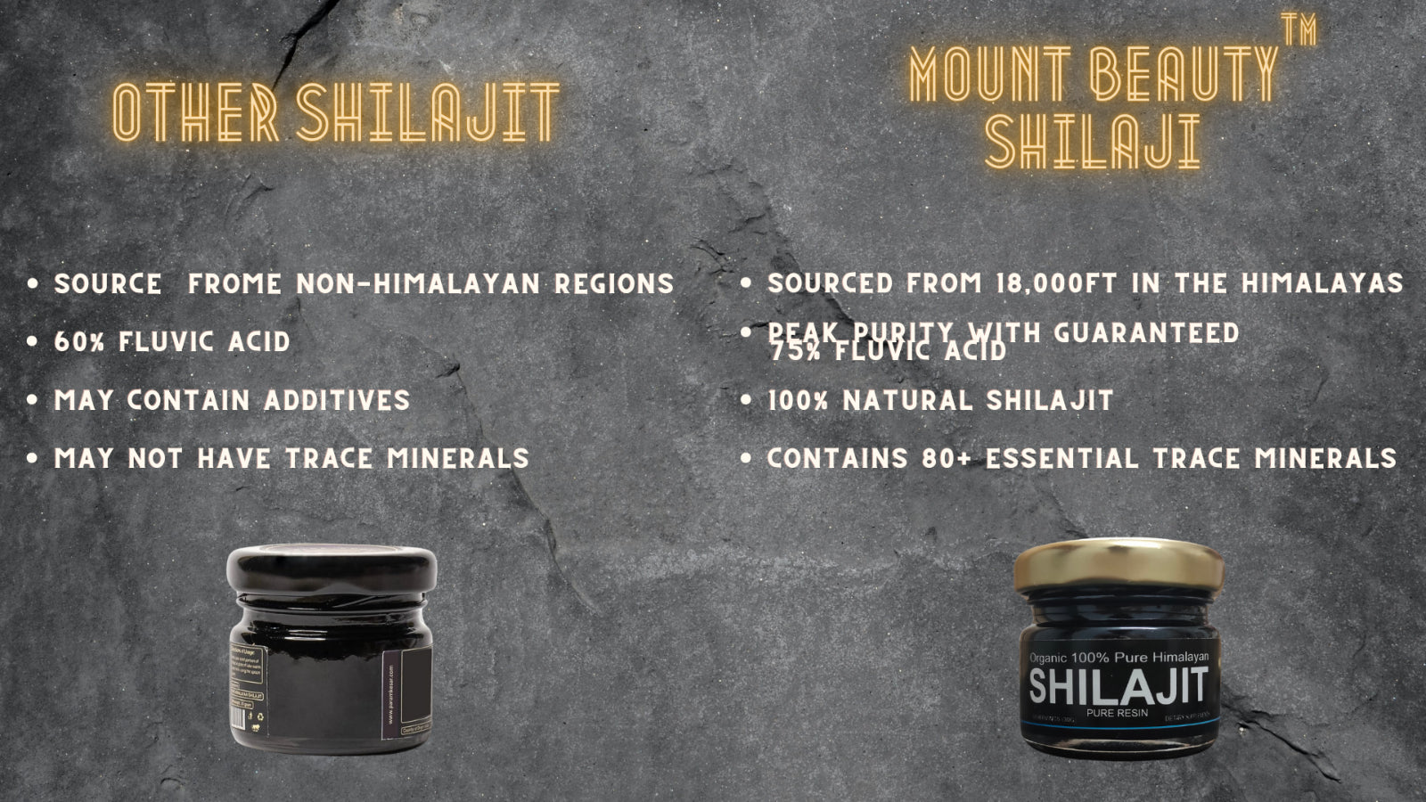 HIMALAYAN Shilajit 30 Gram Exp.2027 Organic Extremely Potent 180 SERVINGS