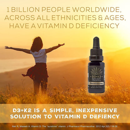 Surthrival Vitamin D3+K2 Daylight Concentrate 270 Servings