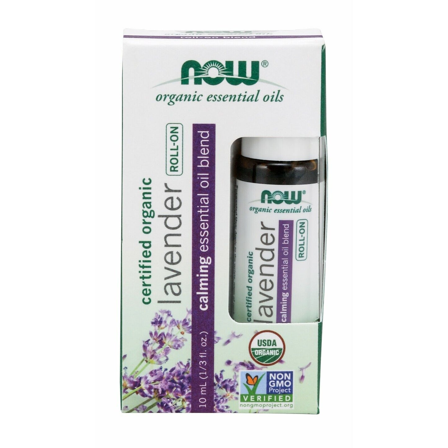 Lavender Essential Oil Blend, Organic Roll-On, 10 Ml (1/3 Fl. Oz.)