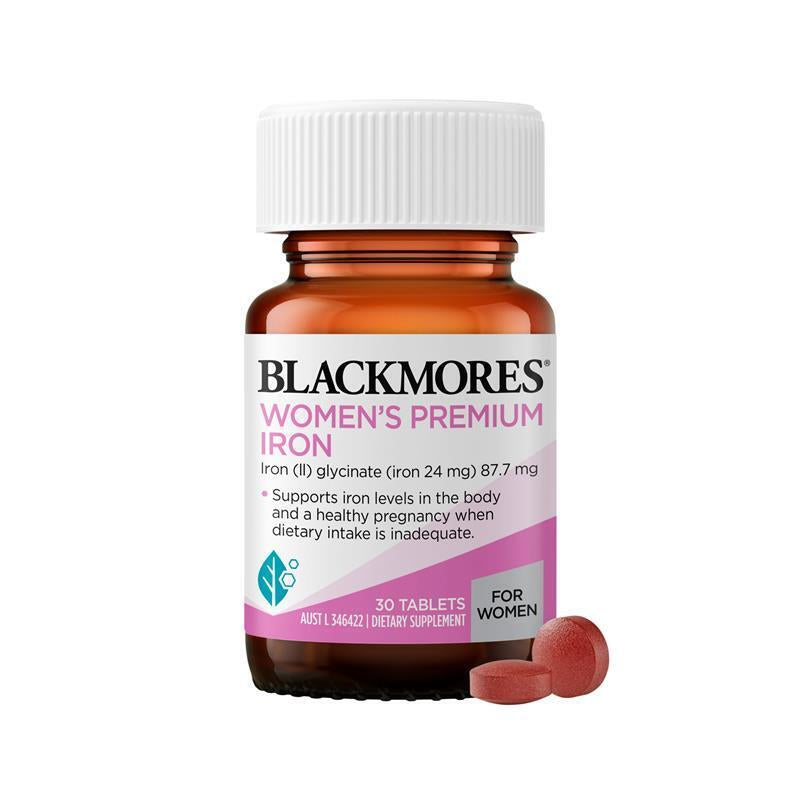 Blackmores Womens Premium Iron 30 Tablets