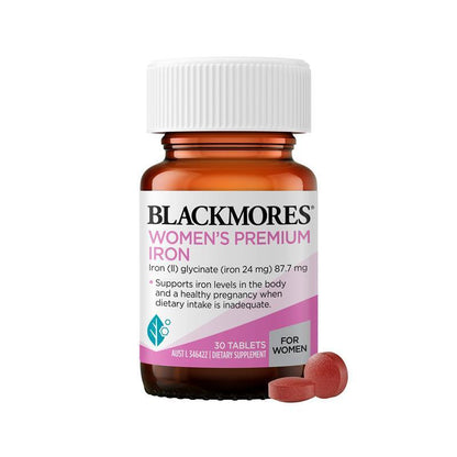 Blackmores Womens Premium Iron 30 Tablets