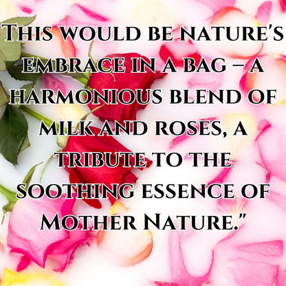 Milk and Rose Bliss : Herbal Bath Spa Soak Natures Mother 3 Pre-Bag Satchel 8 OZ