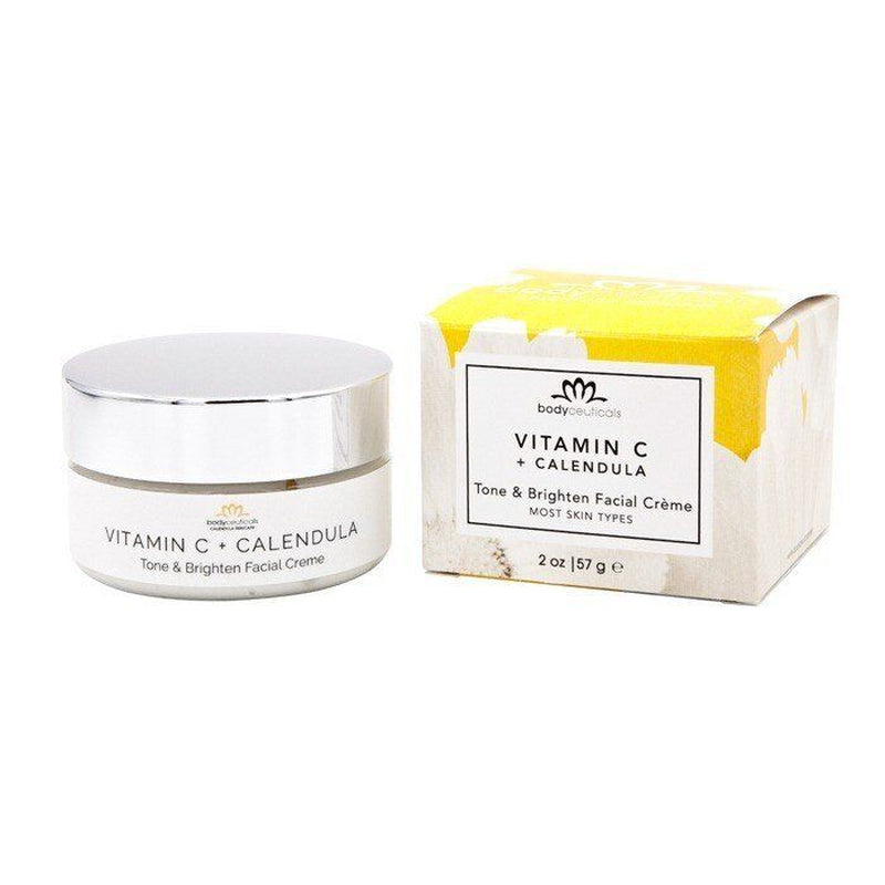 Bodyceuticals Vitamin C + Calendula with Fruit Stem Cells Facial Crme 2 Oz Cream