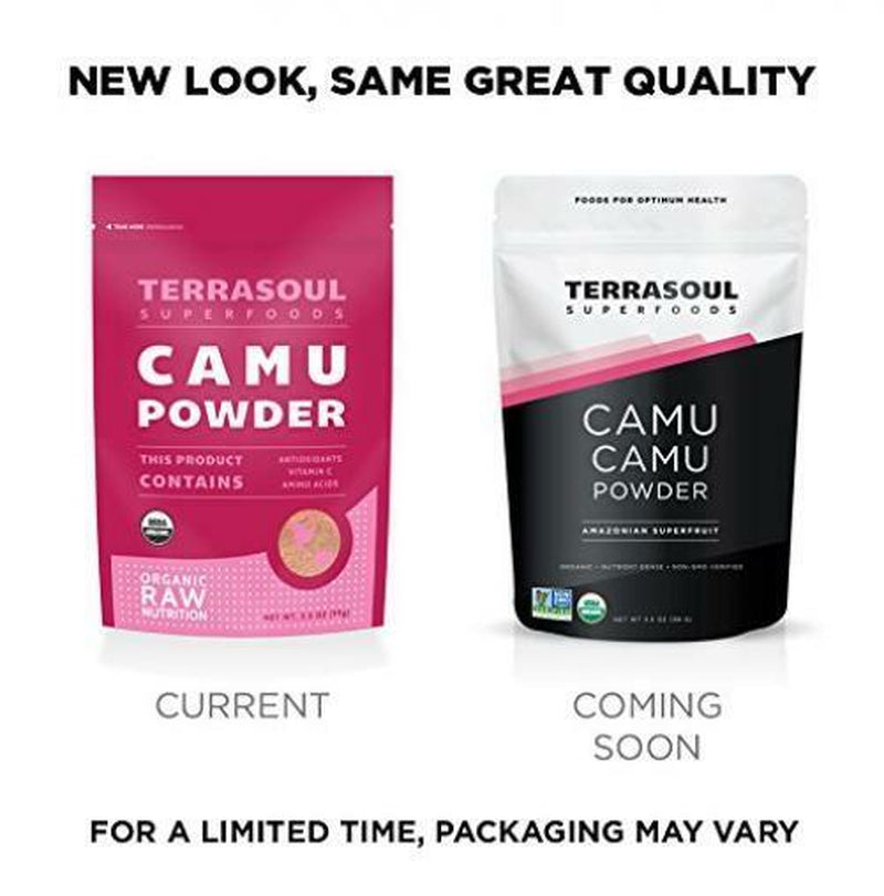 Terrasoul Superfoods Camu Powder (Organic), 3.5 Ounce (Pack of 1)