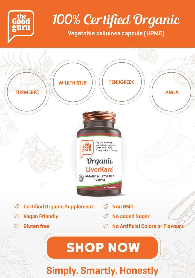 The Good Guru ORGANIC Liverkare Supplements