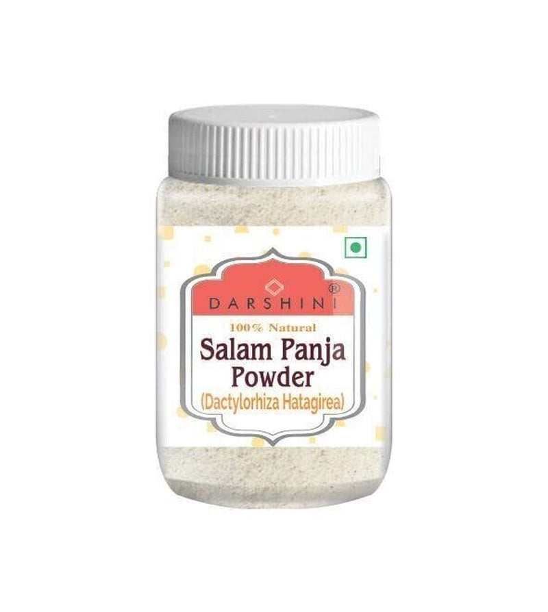 Natural & Organic Salam Panja Dactylorhiza Hatagirea Powder 25 Gram