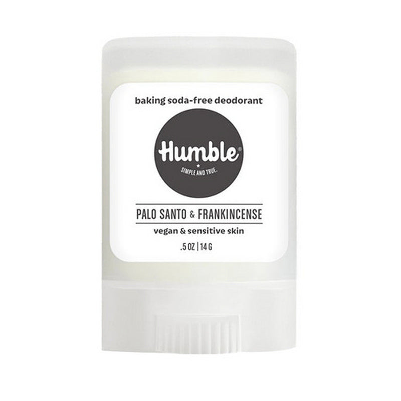 Deodorant Travel Size Vegan Sensitive Palo Santo & Frankincense 0.5 Oz by Humble