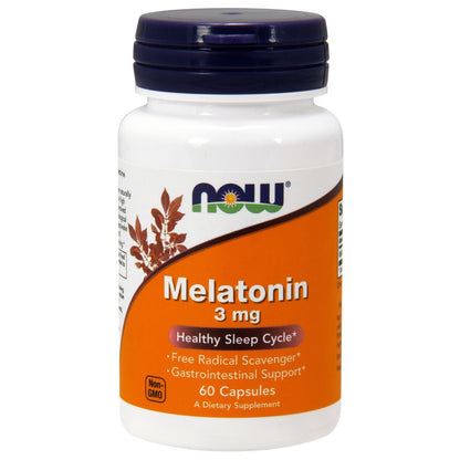 Melatonin, 3 Mg, 60 Veg Capsules