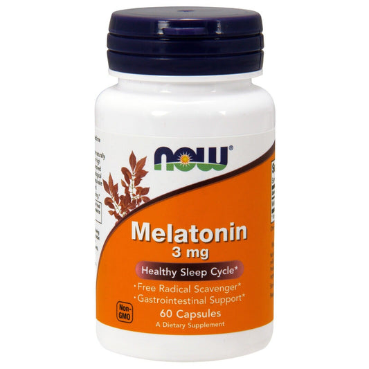 Melatonin, 3 Mg, 60 Veg Capsules